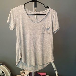 Basic grey top